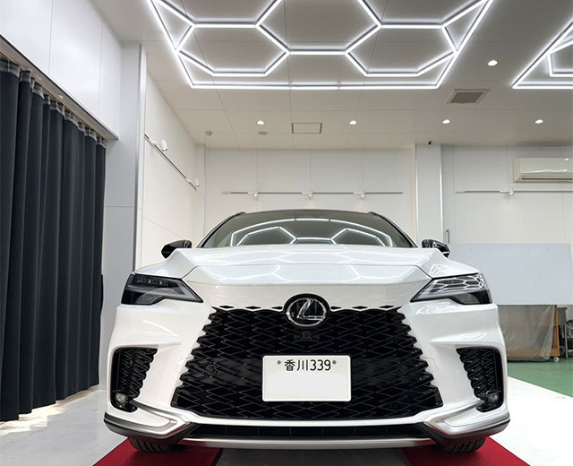 新車へのコーティング
