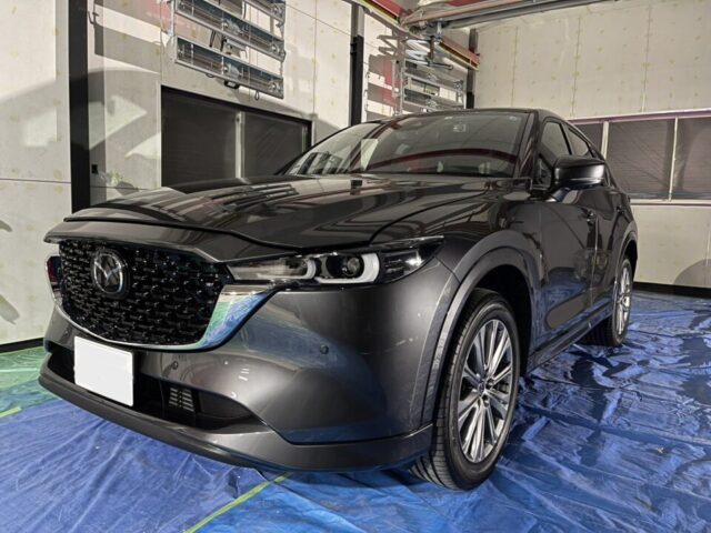 マツダ　CX5 カーコーティング　ガラスコーティング 香川 新車マツダCX-5 ガラスコーティング施工　香川県観音寺市からご来店