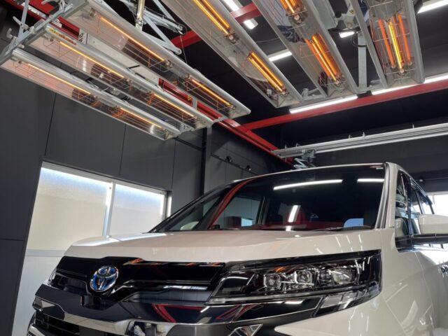 新車ﾉｱ ZWR90W ｶｰｺｰﾃｨﾝｸﾞ樹脂ｺｰﾄ ﾎｲｰﾙｺｰﾄｶﾞﾗｽ撥水ｺｰﾄ施工 香川　観音寺