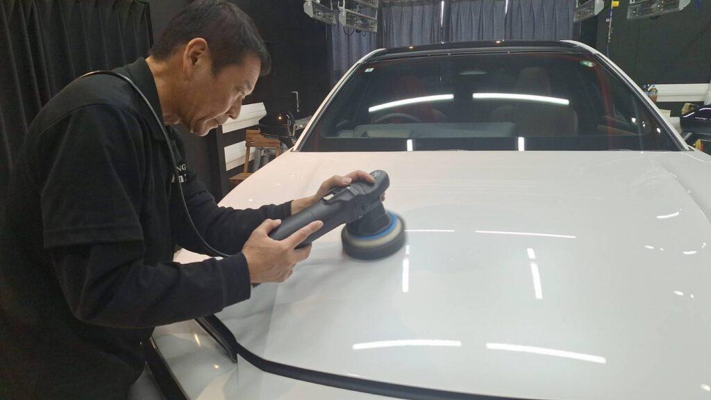 品質に影響する下地磨き処理