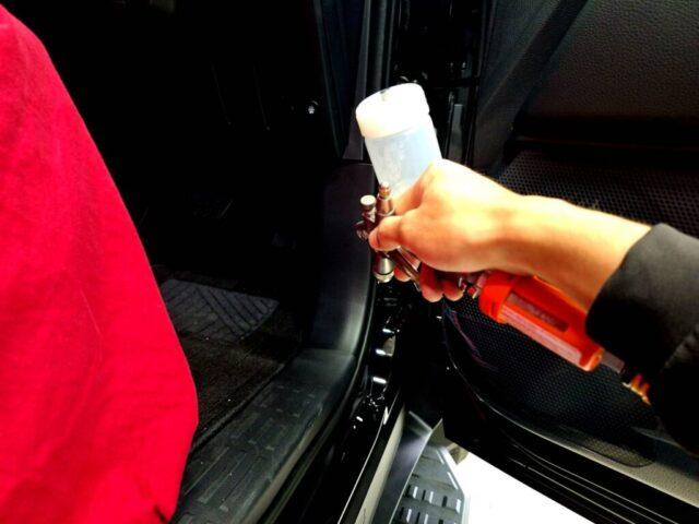 ドア内側コーティング効果