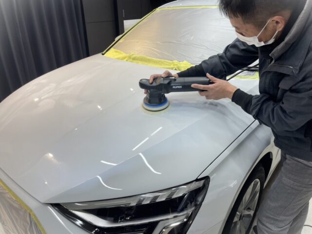 アウディ研磨コーティング香川
