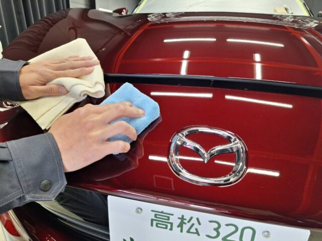 セラミックコーティングロードスター