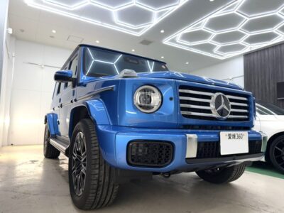 ベンツGクラス新車コーティング