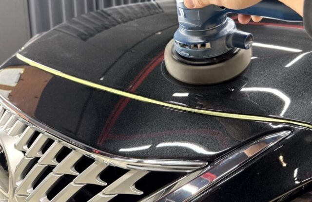 新車研磨レクサス
