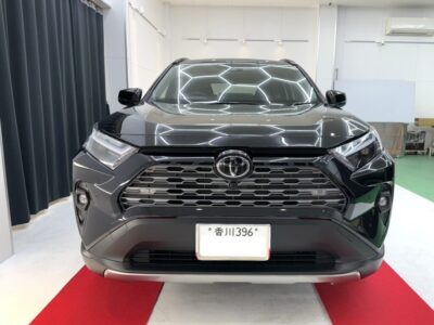 RAV4新車コーティング四国香川