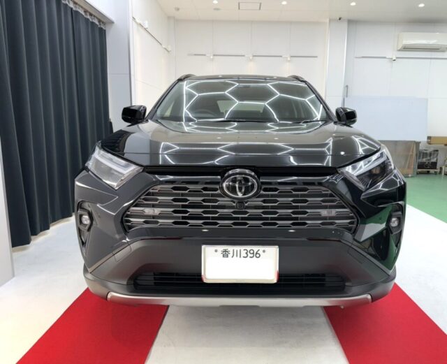 RAV4新車コーティング四国香川