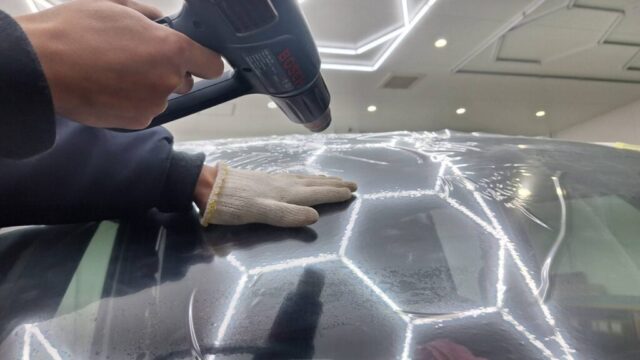 フロントガラス熱成形