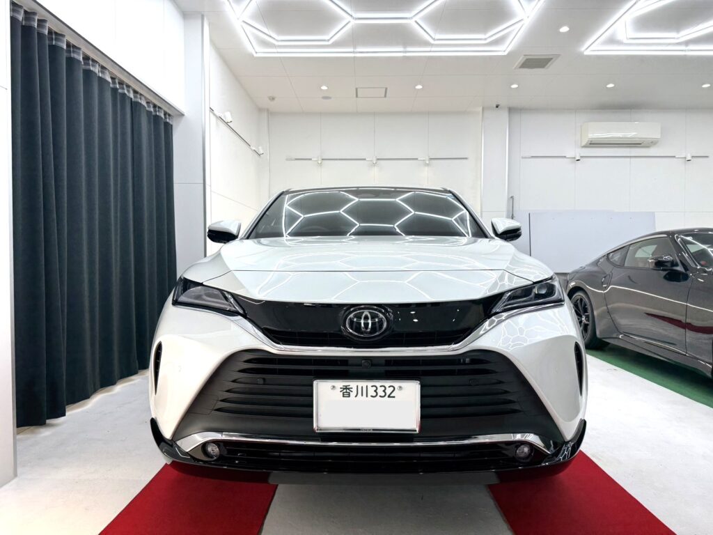 ハリアー新車コーティングトヨタ四国香川コーティング専門店